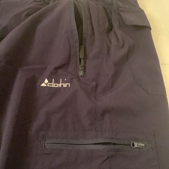 Clothin Men's Black Golf Cargo Pants Straight Leg Size 2XL/ 32L - Picture 11 of 14